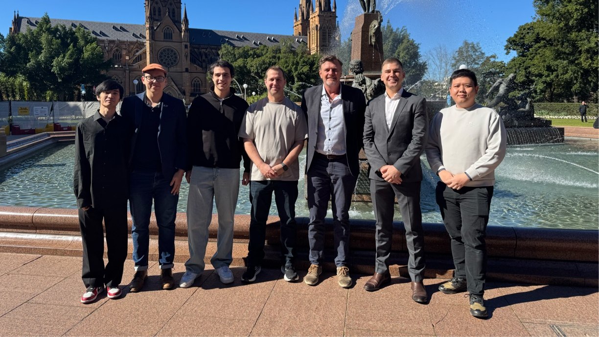 The Building 8 team in Hyde Park, Sydney